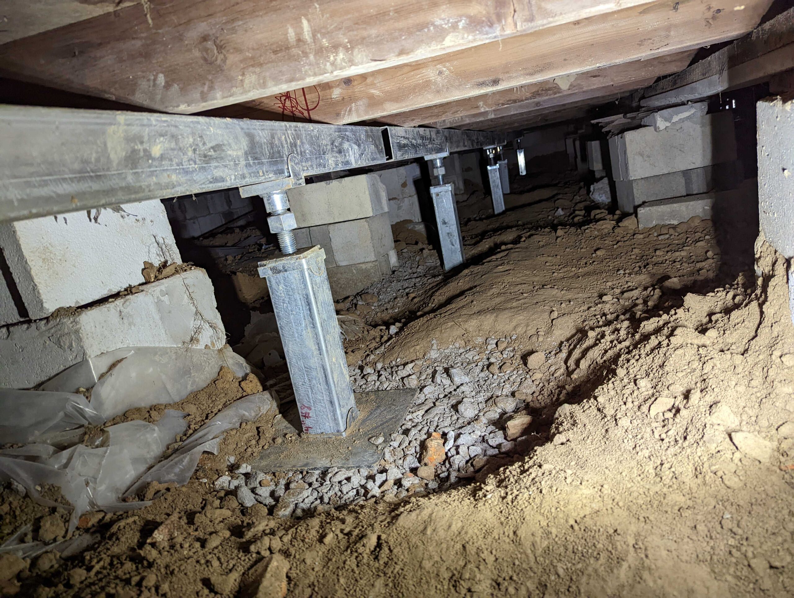 Smart Jacks in a Crawl Space