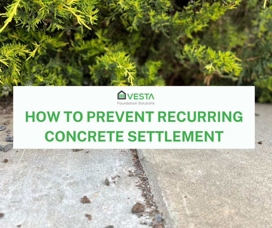 Prevent Concrete Settlement