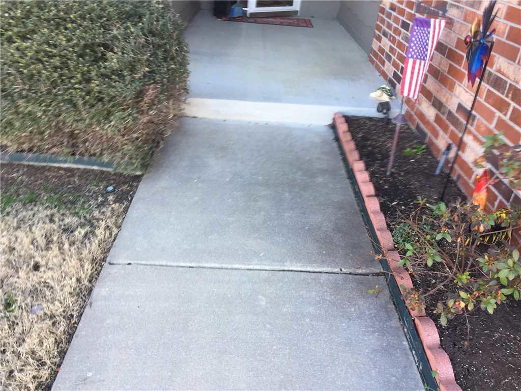 Having unlevel walkways can cause trip hazards and result in injury.