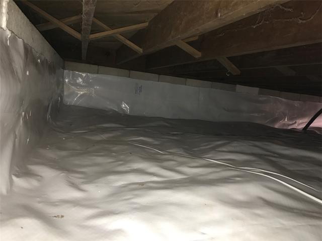 Norman Home Gets a Musty Free Crawl Space - After Photo