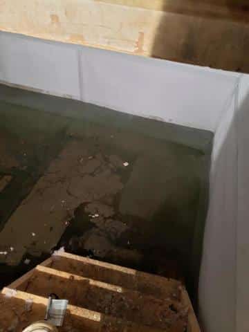 Submerged basement in Oklahoma 