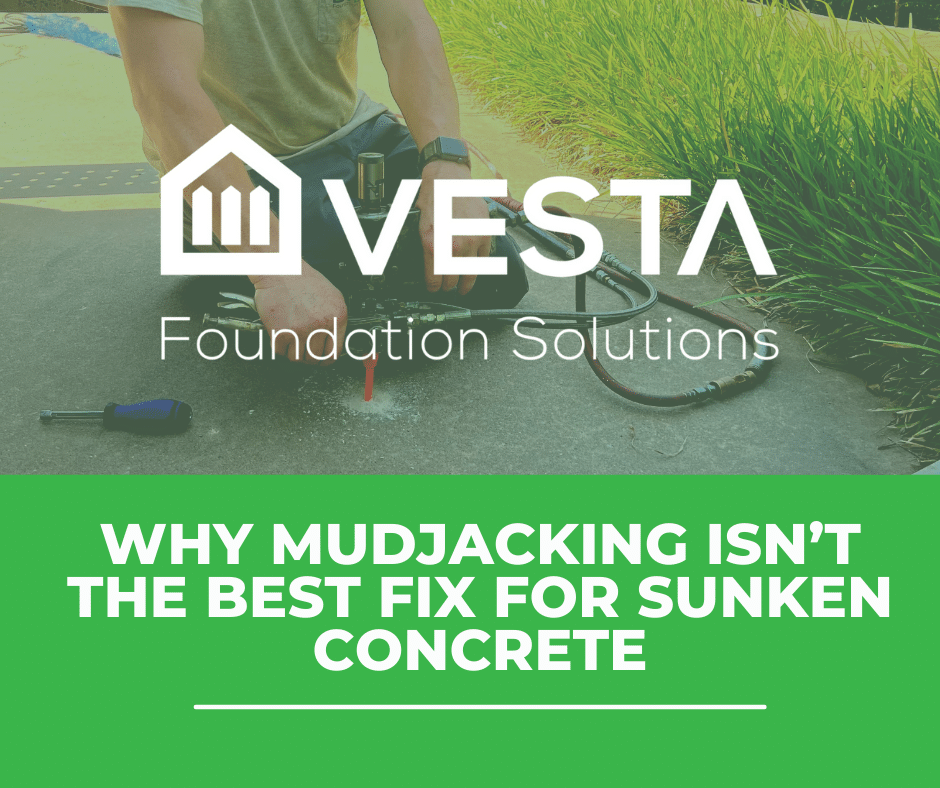 Why mudjacking isn't the best fix for sunken concrete